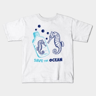 Save the ocean project - 1 Kids T-Shirt